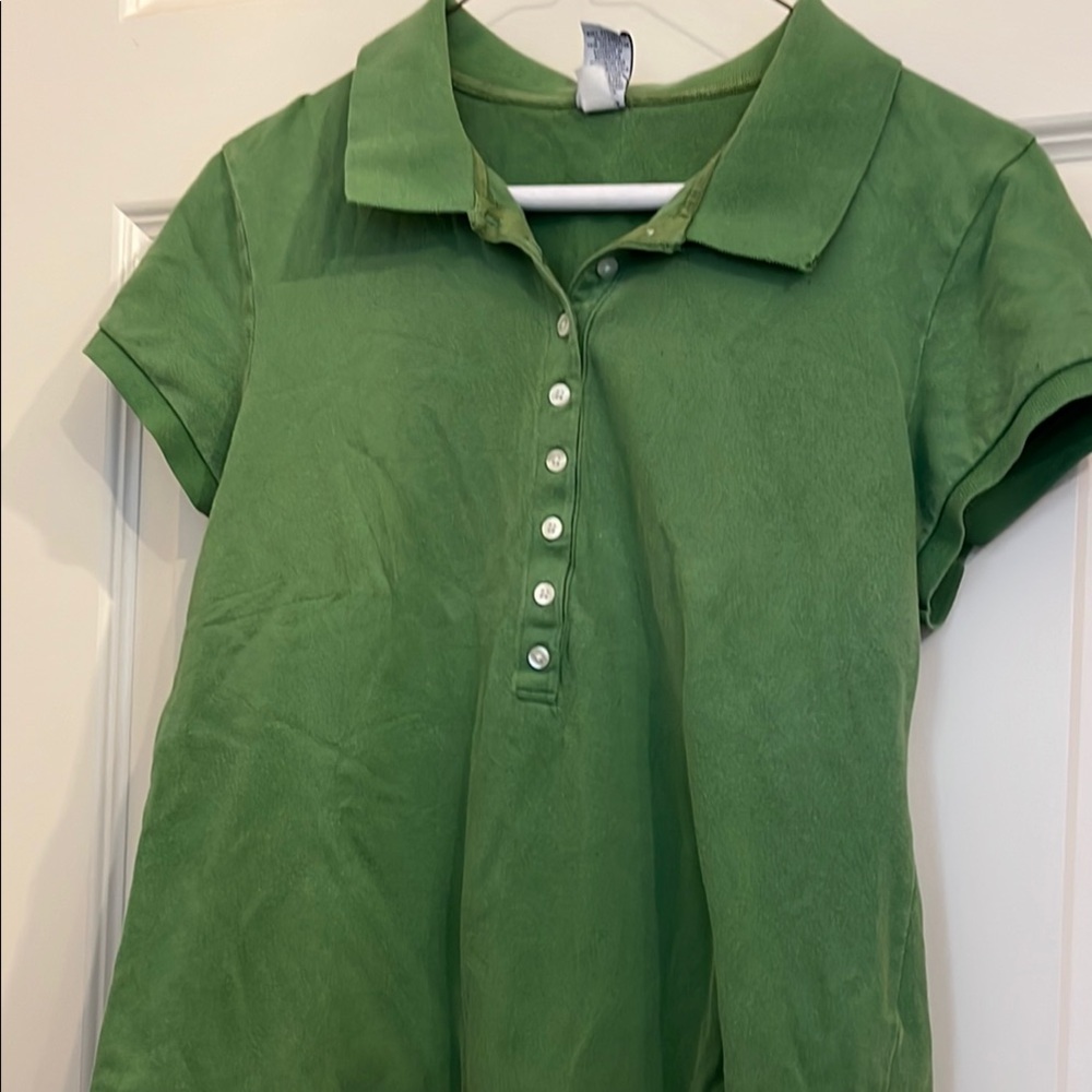 Green Kids Polo Shirt